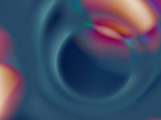 vector blurred circles