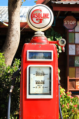 Fototapeta premium vintage fuel dispenser