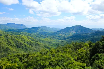 Papier Peint photo Colline Landscape of layer mountain, Phetchabun ,Thailand