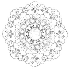 Mandala Terre / Paysage mandala