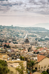 Fototapeta na wymiar Panorama of Nazareth, Israel