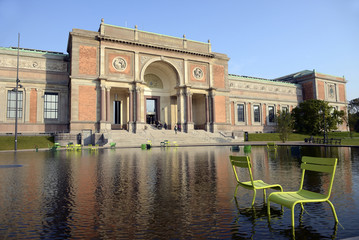 The National art Gallery of Denmark in Copenhagen