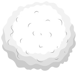 Single blood cell in detail