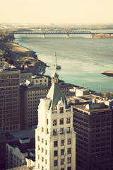 Obraz premium Aerial view of Memphis, Tennessee