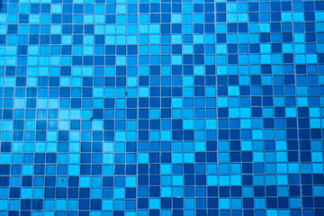 Blue Mosaic Tiles