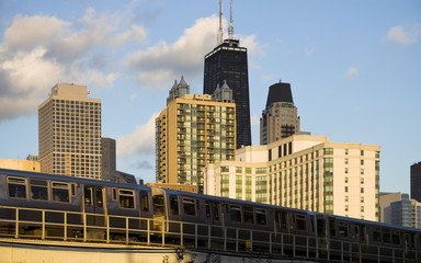 Train  in Chicago