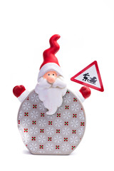 Christmas decorations isolated