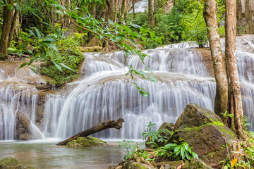 Phatad Waterfall in Kanchanaburi, Thailand