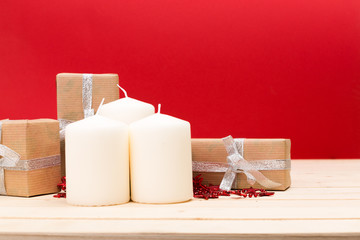 Christmas presents and decorations