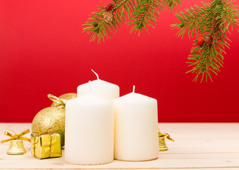 Christmas presents and decorations