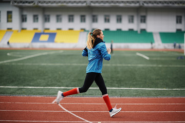 Fototapeta premium Athlete running