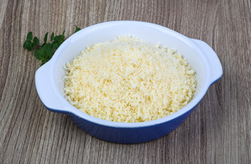 Shredded parmesan