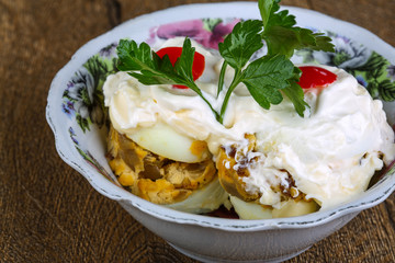 Stuffed eggs