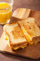 grilled cheese sandwich for breakfast