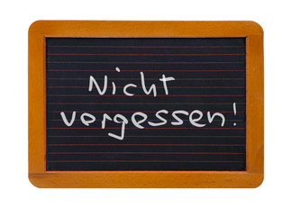 Obraz premium Schultafel 