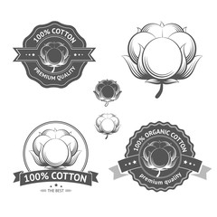 Vector Cotton labels