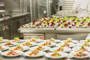 Kitchen Appetizer Prep
