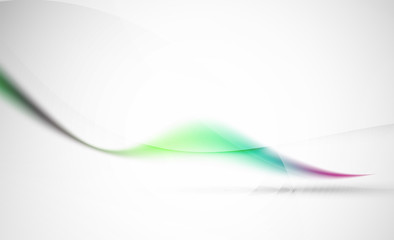 Wave abstract background. Business hi-tech presentation template or advertising layout