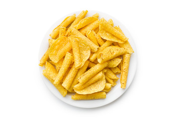 rolled nacho chips