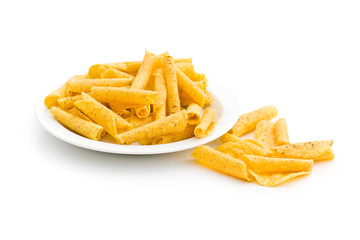 rolled nacho chips