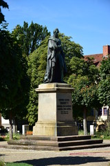 Obraz premium View in the city of Coburg, Bavaria, region Upper Franconia, Germany