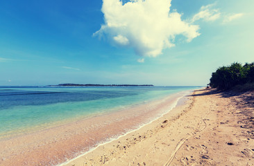 Beach on Gili