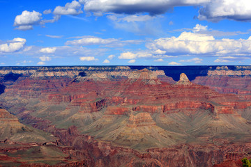 View of Grand Canyon in the state of Arizona, United States