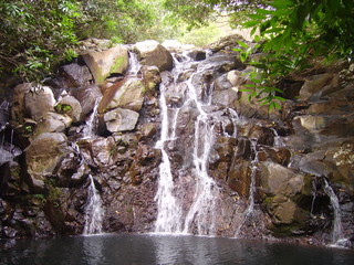 Cascade à l'île Maurice