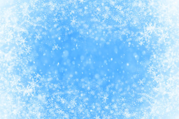 blur snow bokeh christmas background