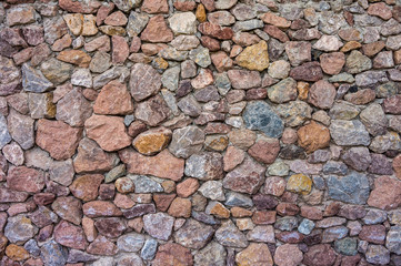 Natural rocks wall. It is used for background and texture.