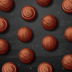 candy vector background