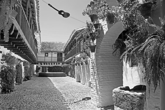 Cordoba - yard (pacio) of Centro de Flamenco Fosforito