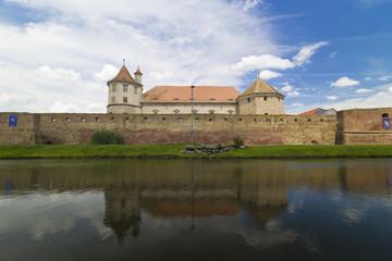 Fototapeta na wymiar Medieval Fagaras Fortress