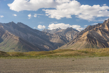 Zanskar valley mountain landscape