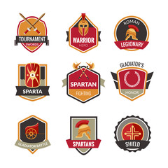 Gladiator Emblems Set