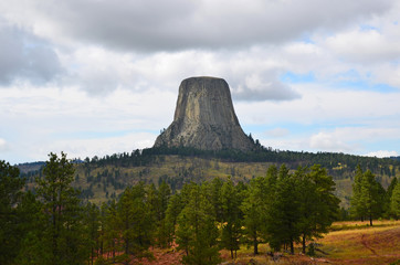 Devil's tower view