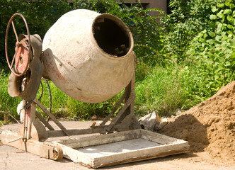 concrete mixer