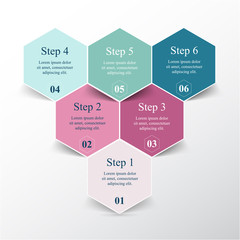 Vector infographic template