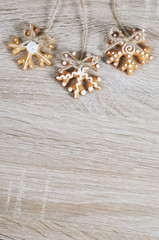 Christmas gingerbread cookies