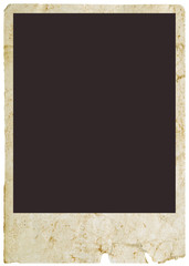 grunge polaroid