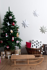 Christmas interior