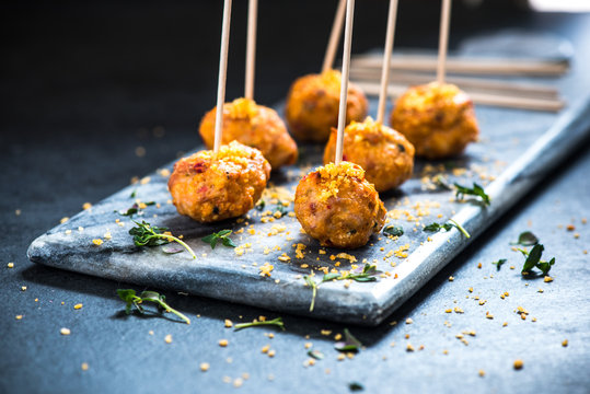 Sticky Asian-Style Chicken Lollipops