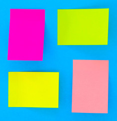 sticky notes
