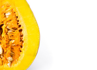 Raw multicolored pumpkins as a symbol of Halloween