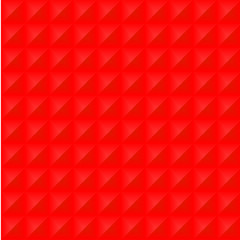 Geometrical abstract seamless pattern in red color