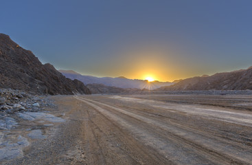 Gamchab Canyon Sunset