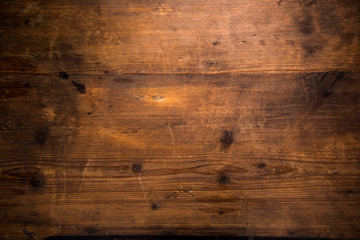 Grungy wooden empty background