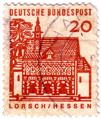 GERMANY - CIRCA 1964: A stamp printed in Germany from the 