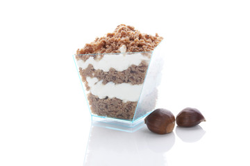 Chestnut dessert.
