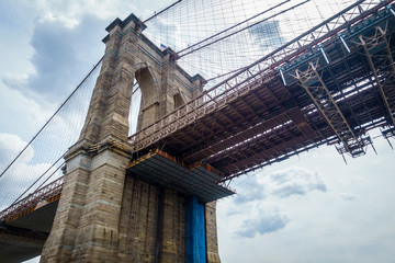 Obraz premium Most Brooklyński w Nowym Jorku, USA